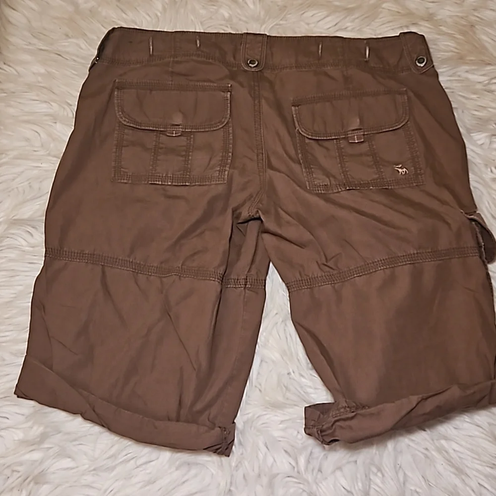 Vintage Y2K Abercrombie & Fitch Cargo Shorts – Brown, XS